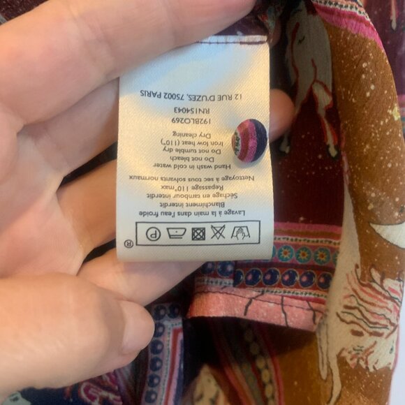 Sezane Tianna Astrological, Zodiac print blouse - Picture 6 of 10